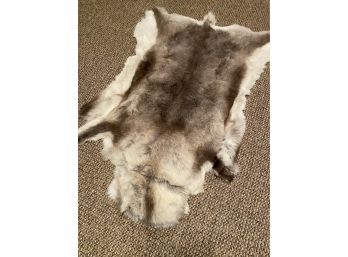 Reindeer Fur Rug From Norway