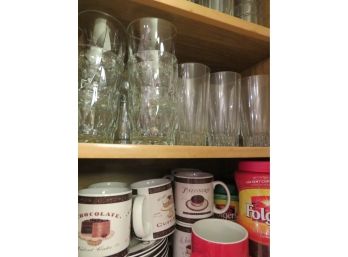 Lot Of Glassware (not Including Coffee Cups)