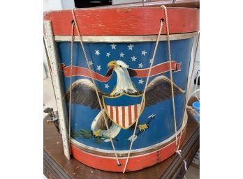 Antique Civil War Snare Drum