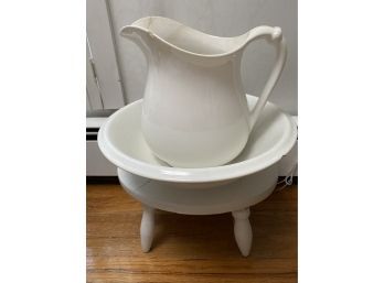 Water Pitcher Set With Stool