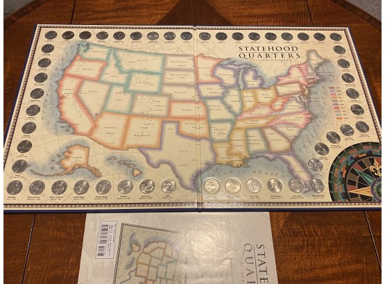 Statehood Quarters Book With All 50 Quarters