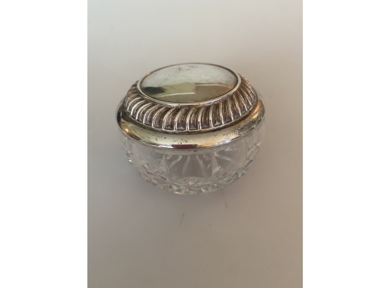 Waterford Crystal Covered Bowl / Trinket Box