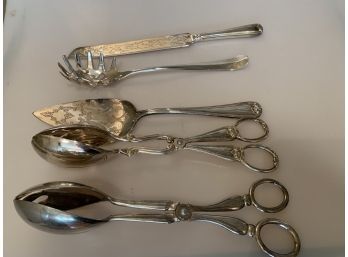 Made In Italy Silverplate.  5 Pieces