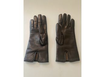 Womens Leather Coach Gloves SIze 7