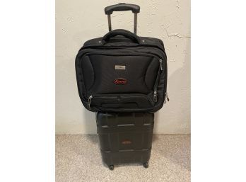 Spinner Carryon With Rolling Computer Case