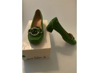Amori Plazato Green Loafers EU 38