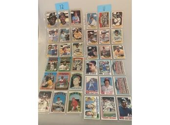 Vintage Baseball Cards 9-12
