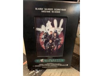 Ghostbusters Movie Theater Cardboard Promo.  Hologram.