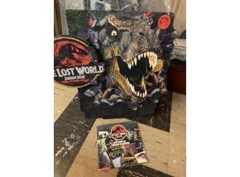 Jurassic Park The Lost World Cardboard Movie Theater Promo