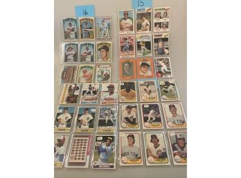 Vintage Baseball Cards 13-16