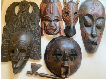 Assorted African Masks