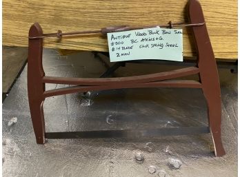 Antique Buck Bow Saw
