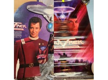 Star Trek Movie Theater Cardboard Promotion And Poster