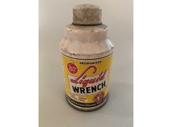 Vintage Liquid Wrench Container