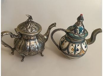 Pair Of Teapots
