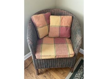 Pottery Barn Wicker Chair