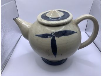 Blue And White Teapot