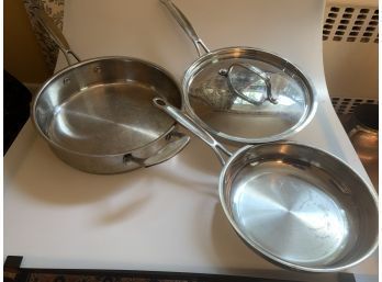 Three Berghoff Pans