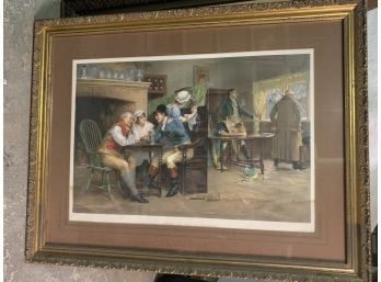 The Story Of The Elopement Lithograph