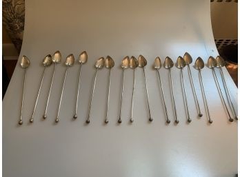 17 Sterling Silver Mint Julep Spoons