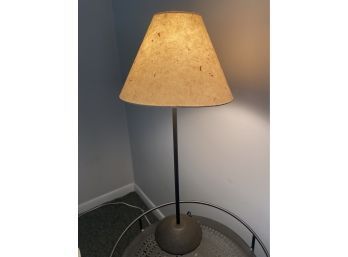 Pottery Barn Table Lamp With Rice Paper Shade