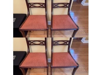 Lot Of Six Chairs.  4 Side, 2 Arm