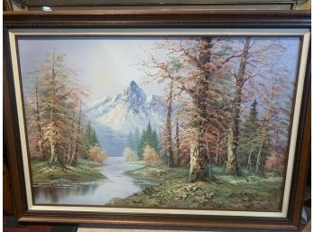 Majestic Mountains Oil