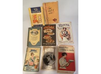 Vintage Cookbook Pamphlets