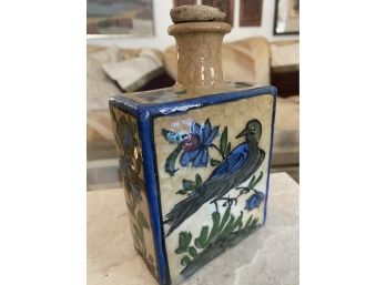 Hand Painted Pottery/bottle