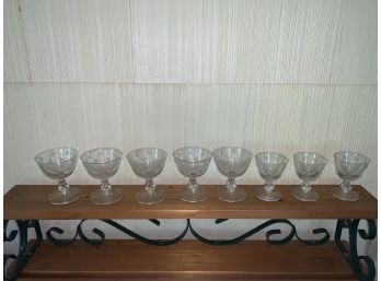 Lot Of 8vintage Glassware