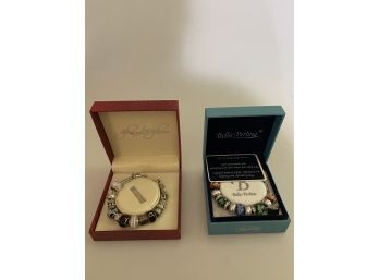 2 Boxed Charm Bracelets