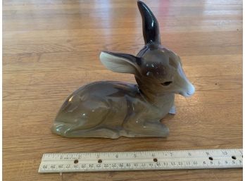 Ceramic Fawn Made In England