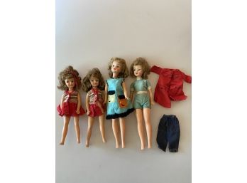 Vintage Ideal Doll Tammy & Pepper Dolls