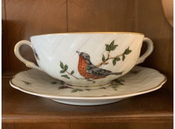 Limoges Cup And Saucer