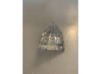 Waterford Pyramid Paperweight
