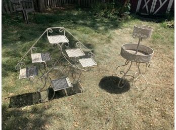 6 Tier And Circular Metal Plant Stands