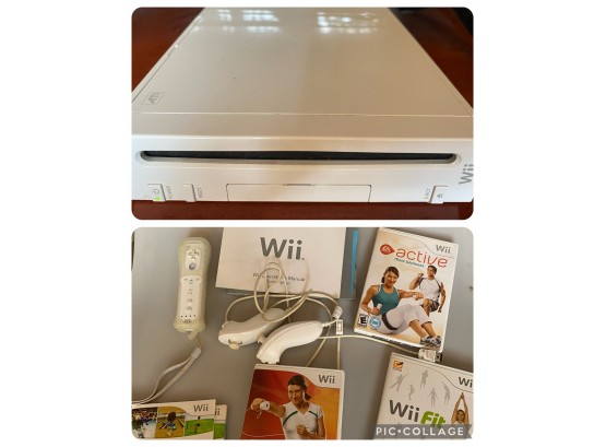 Wii Console, Controllers, Games
