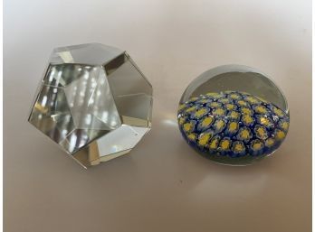 Paperweights - Murano & Geometric Shape