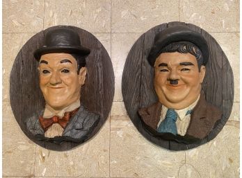 Laurel & Hardy 3D Wall Plaques, Wonder Products
