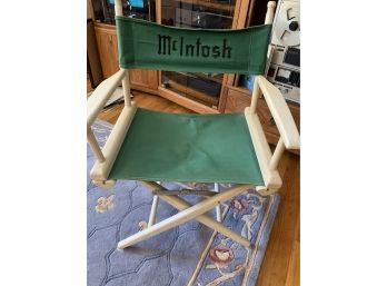 McIntosh Directors Chair