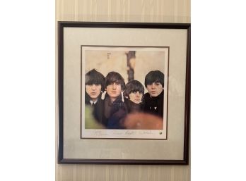 The Beatles.  Beatles For Sale Limited Edition Lithographic Print. Bonus Beatles Coffee Mug