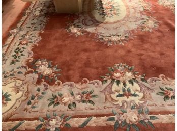 Large Wool Rug 9.2ft X 12ft