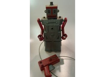 1859s Ideal Robert The Robot Toy- Chip On Bottom