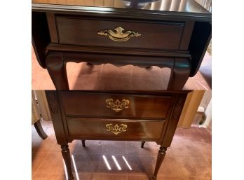 Two Ethan Allen End Tables