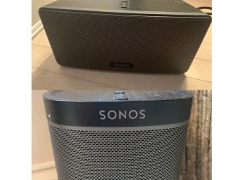 Sonos Play:1 - Compact Wireless Smart Speaker / Sonos Play:3 - Mid-Sized Wireless Smart Home Speaker For Stre