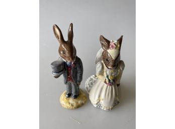 Royal Doulton Bride & Groom Bunnykins