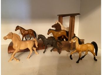 Assorted Plastic Horses