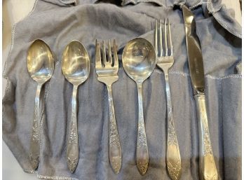 Service For 12 ALL Sterling Silver  Flatware 72 Pieces Steiff