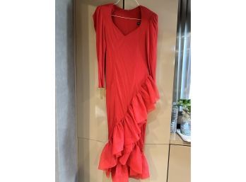 Stephen Caras Red Dress. Size 10