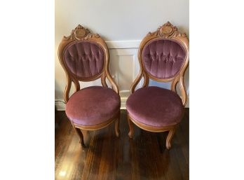 Pair Of Parlor Chairs